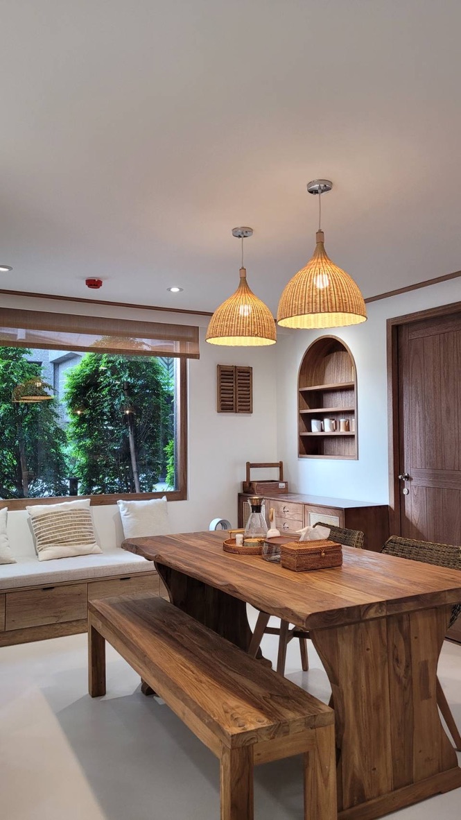 柚木餐桌 柚木長椅